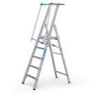 Kép 1/4 - Zarges - ZAP Safemaster S Lépcsős létra nagy dobogóval 5 fokos - 41675