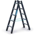 Kép 1/5 - Zarges - Megastep B nagy teherbírású két oldalon járható lépcsős állólétra 2x5 fokos - 41190